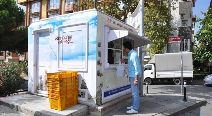 İstanbul halk ekmek kabini