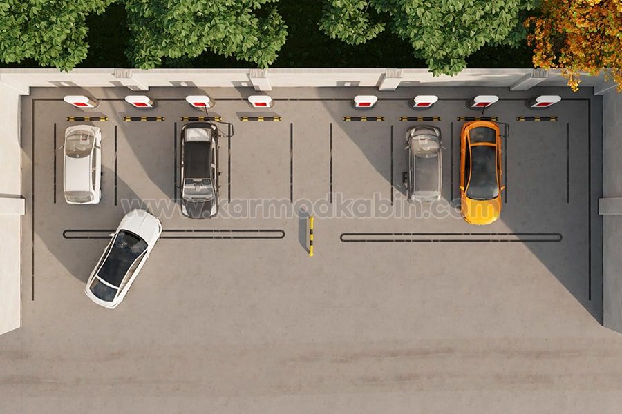 Car Park Kiosk and Parking Booths