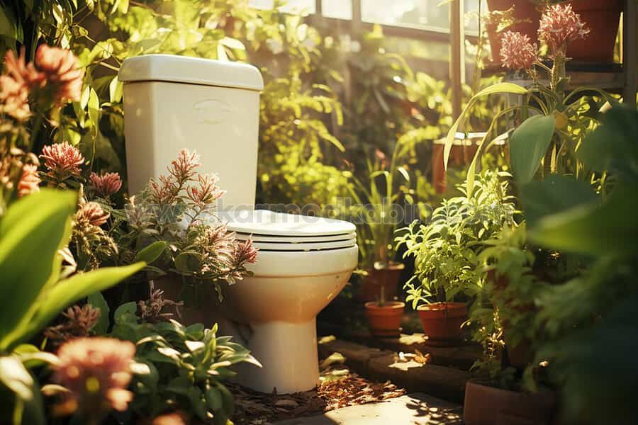Mobile Portable Toilet And Shower