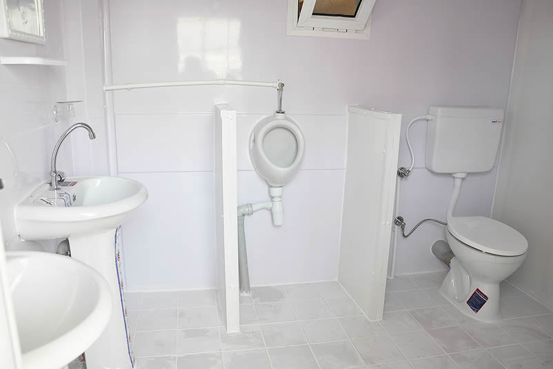 modular toilet solutions
