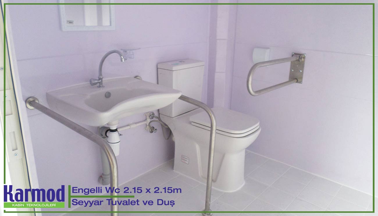Engelli Wc kabini iç görseli